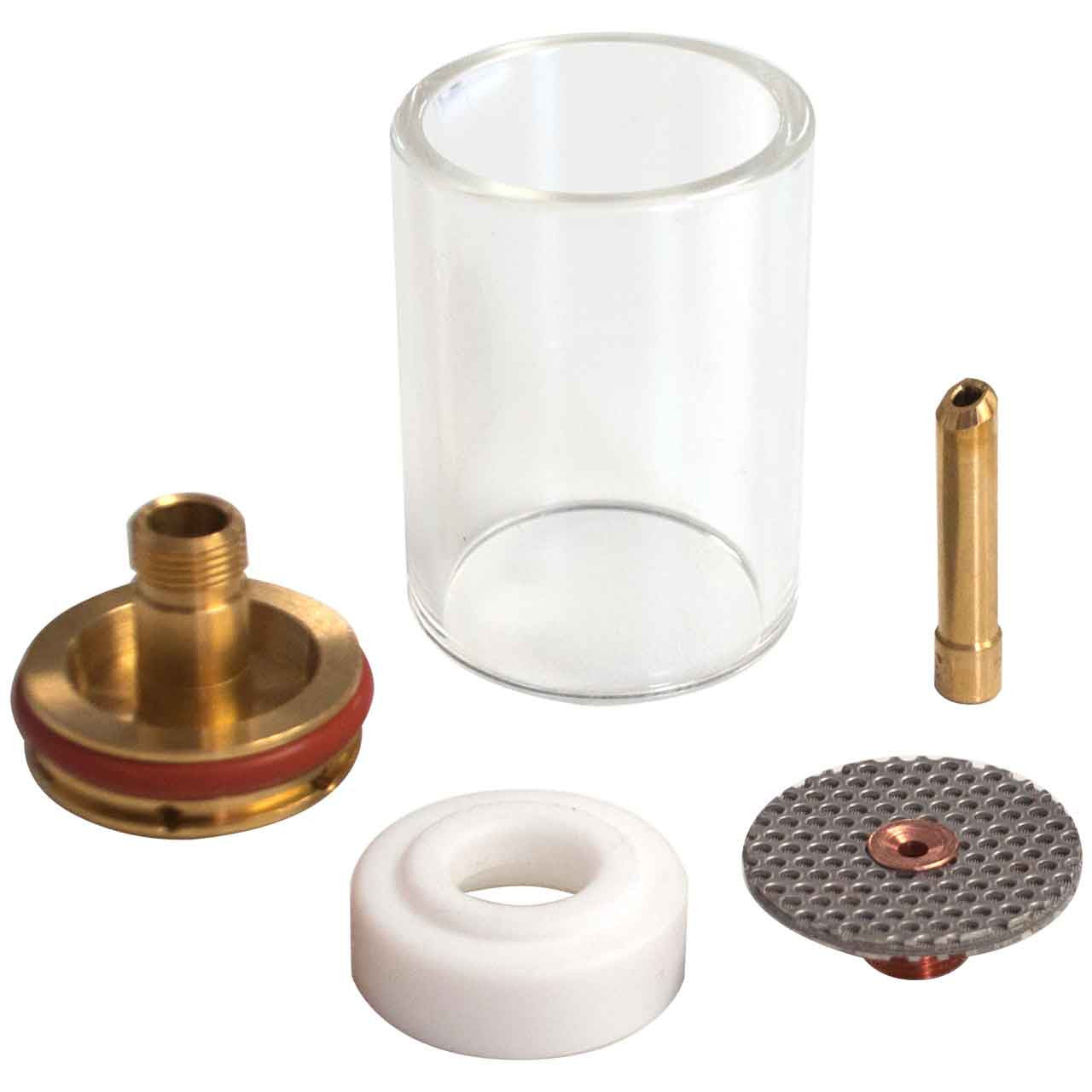 CK WORLDWIDE D4GS332LD Gas Saver Kit, 3/32", Glass Cup, 4 Series Large Diameter